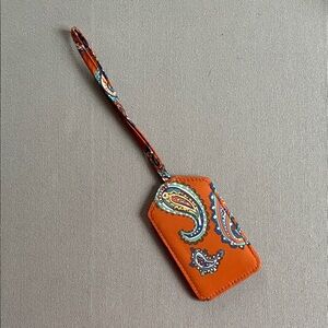 Vera Bradley Paisley Luggage Tag